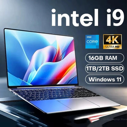 2026 15.6" Windows 11 Pro Laptop Computer with Intel Core and Fingerprint Unlock