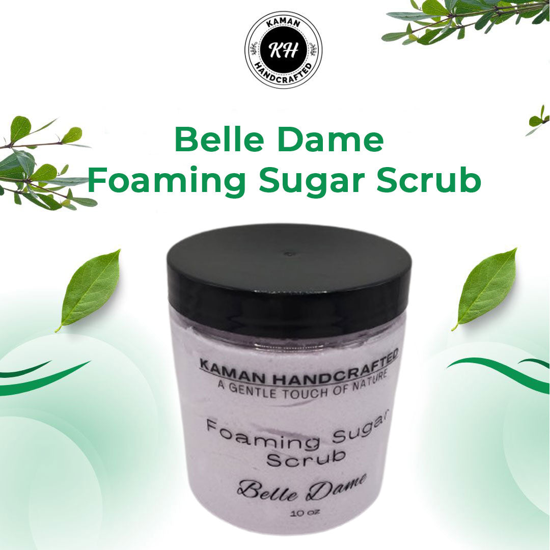 Belle Dame Foaming Sugar Scrub