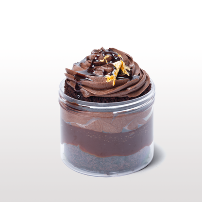 Wicked Dark Chocolate Cake Jar