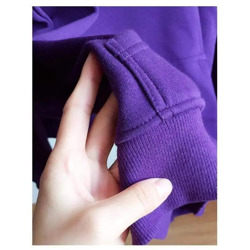 K-Pop EXO Purple Cap Hoodie
