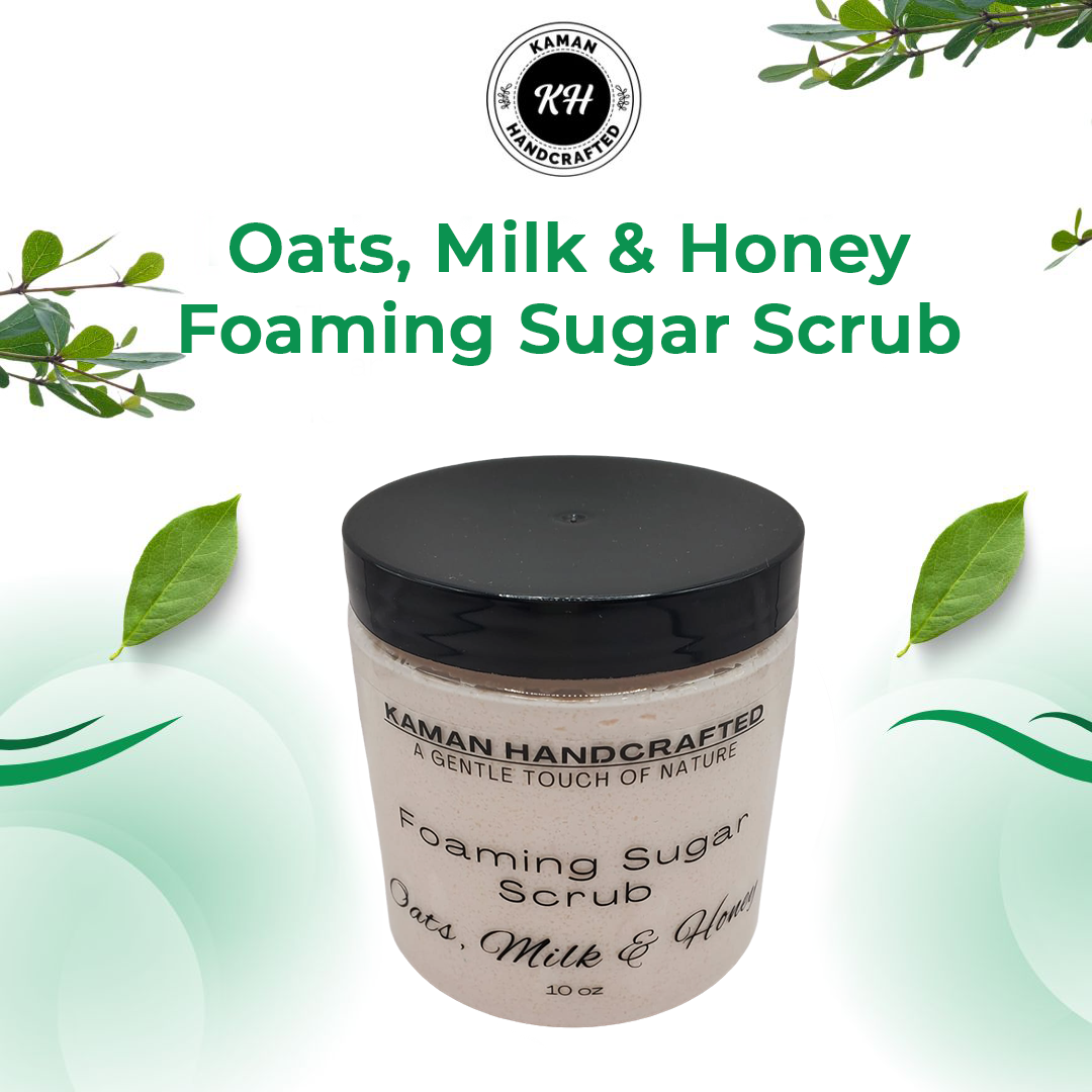 Oats, Milk & Honey Foaming Sugar Scrub