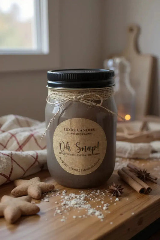 Oh Snap! Gingerbread Candle | Organic Soy Candle