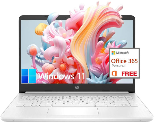 HP 14 inch Laptop Computer- Perfect for College Students & Professionals