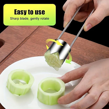 Stainless Steel Fruit and Vegetable Core Extractor