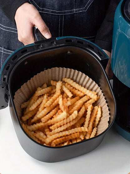 Smart Electric Air Fryer with 50 Pcs Non-Stick Air Fryer Paper Liners