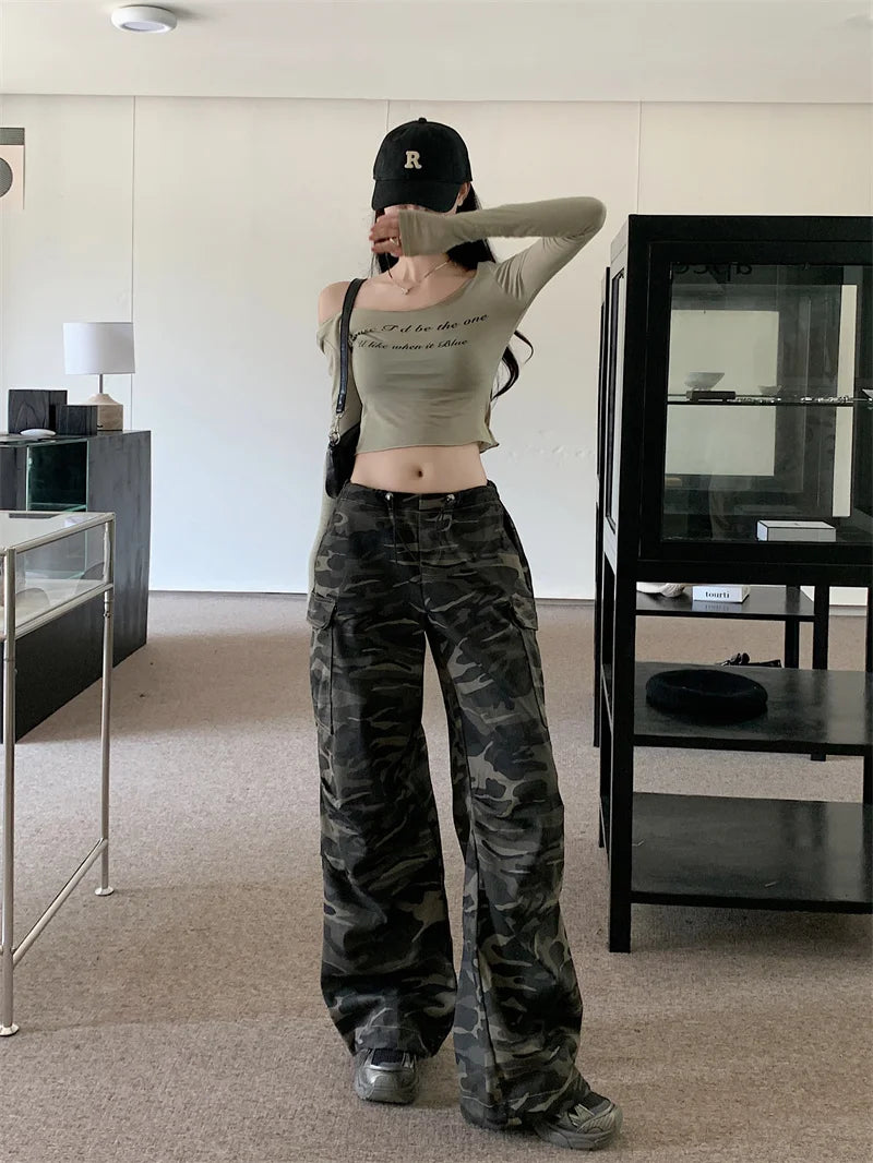 Women's Y2k High Street Baggy Pants