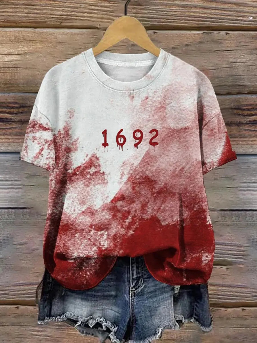 Women's Halloween 3D Graphic T-Shirt