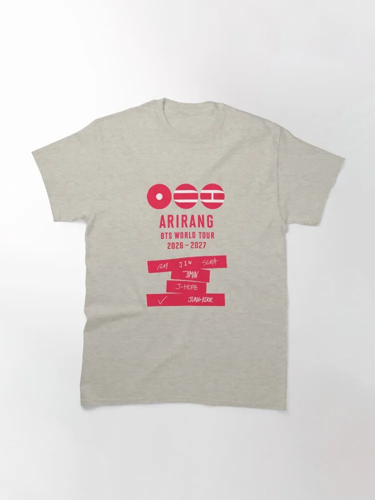BTS World Tour April 2026 Shirt