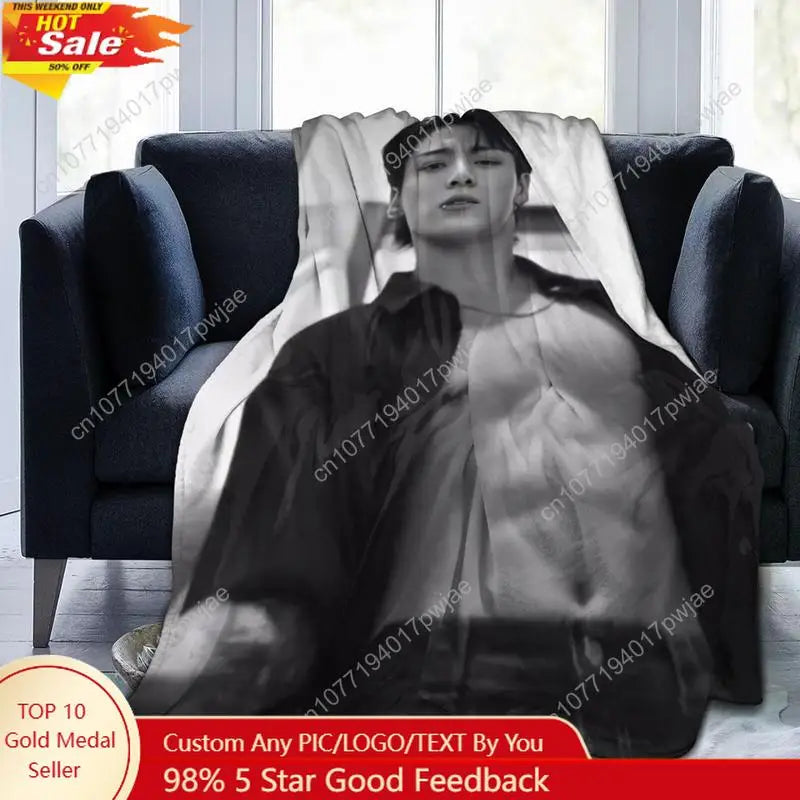 Jungkook Blanket Suitable for Sofa