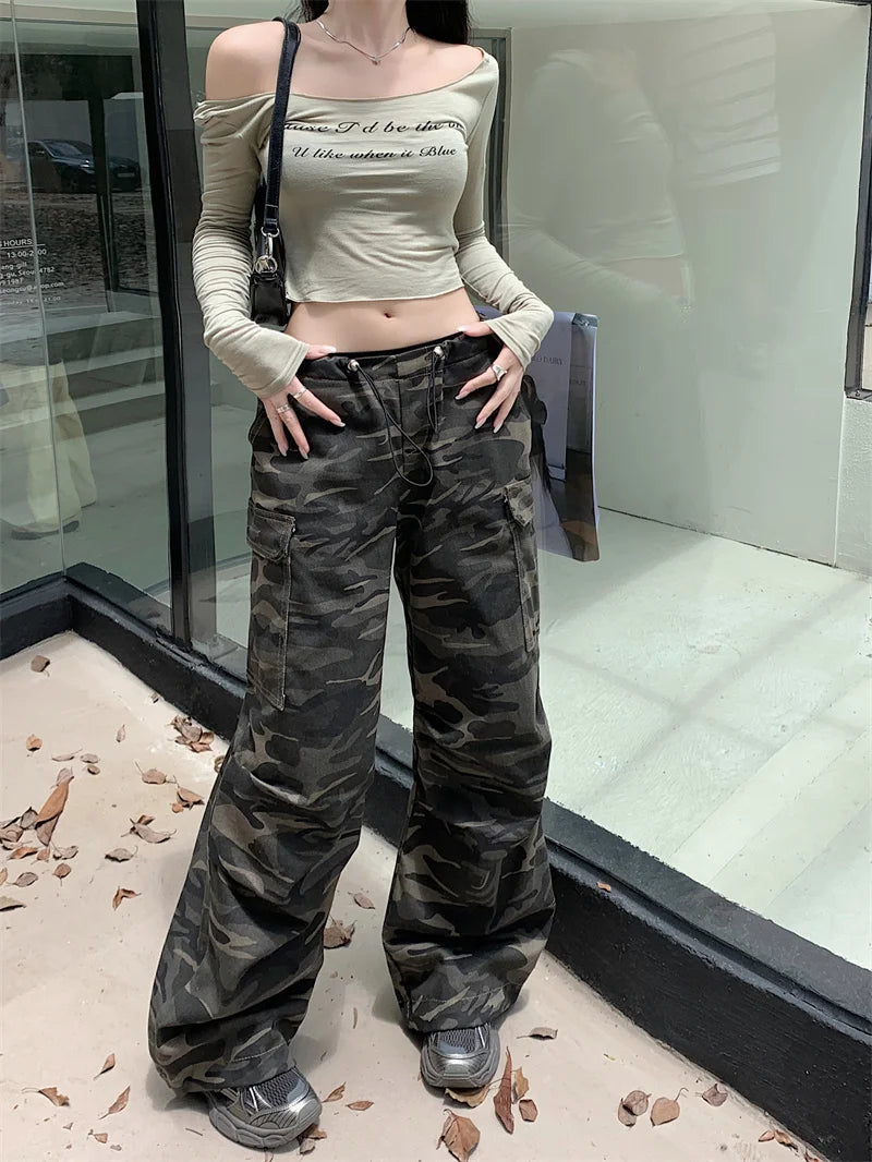 Women's Y2k High Street Baggy Pants