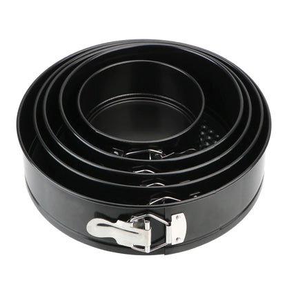 Carbon Steel Round Cake Pan with Removable Bottom