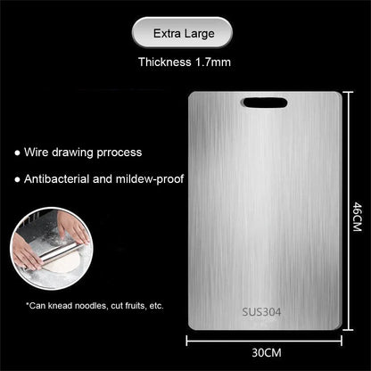 Stainless Steel Chopping Board, 304/316 Double-Sided