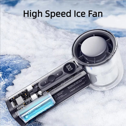 CoolBreeze™ Mini Fan ❄️ — Foldable, Portable & Rechargeable