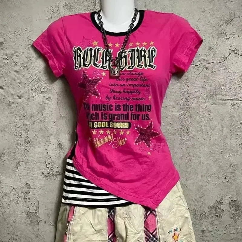 2000s Women's Vintage Y2k Crop Tops