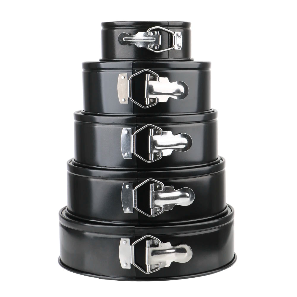 Carbon Steel Round Cake Pan with Removable Bottom