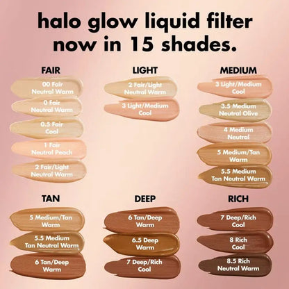 e.l.f. Power Grip Primer and Halo Glow Liquid Filter