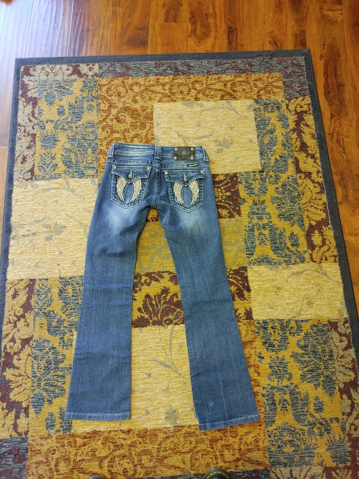 Y2k 2000s Bootcut Wing Flap Jeans