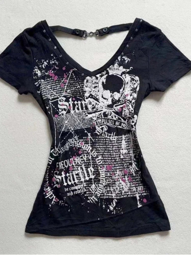 2000s Women's Vintage Y2k Crop Tops