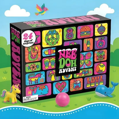 2026 Schylling NeeDoh Squishmas Advent Calendar