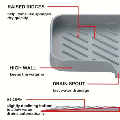 Kitchen Sink Tray Soap Dispenser