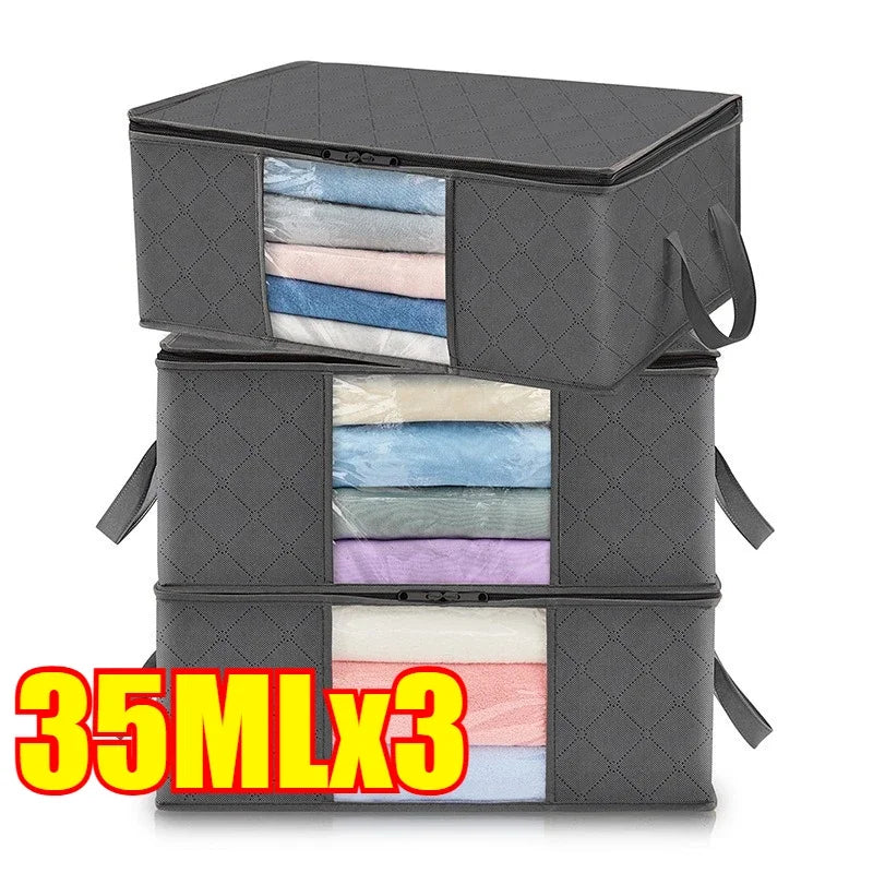 Foldable Closet Organizers and Storage