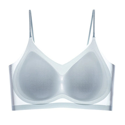 Ultra-Thin Breathable Ice Silk Top Bra