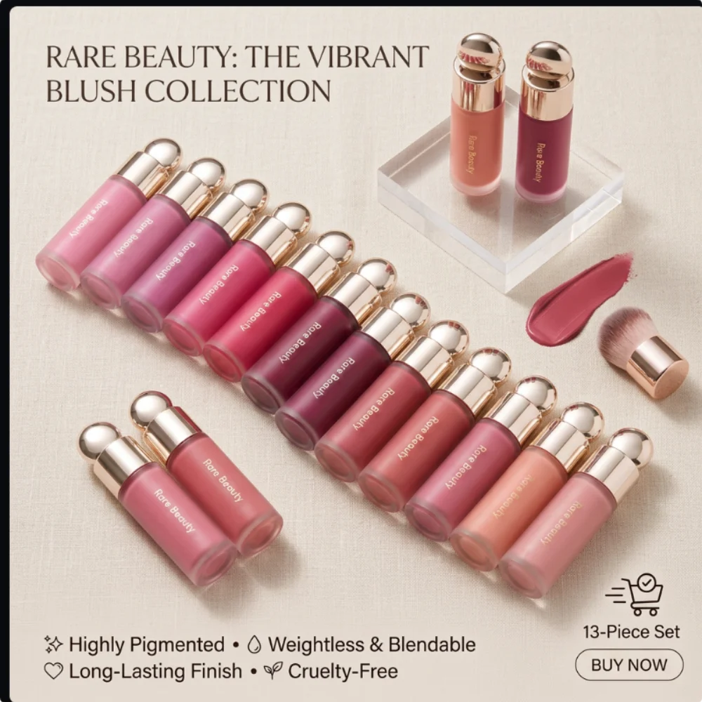 Rare Beauty's Soft Pinch Liquid Blush and Soft Pinch Tinted Lip Oil