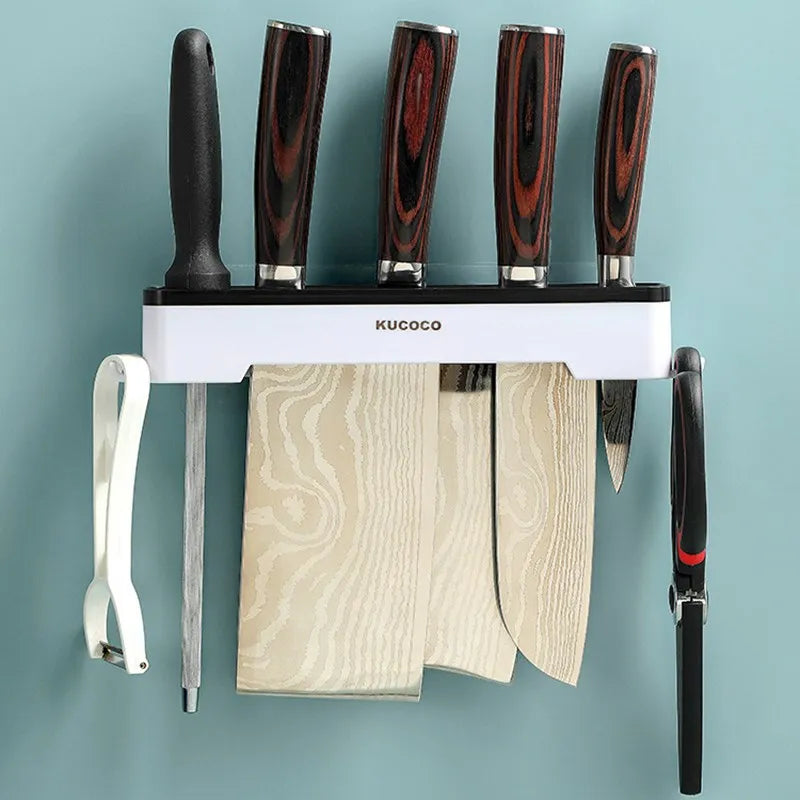 Wall Mounted Multifunctional Knife Holder