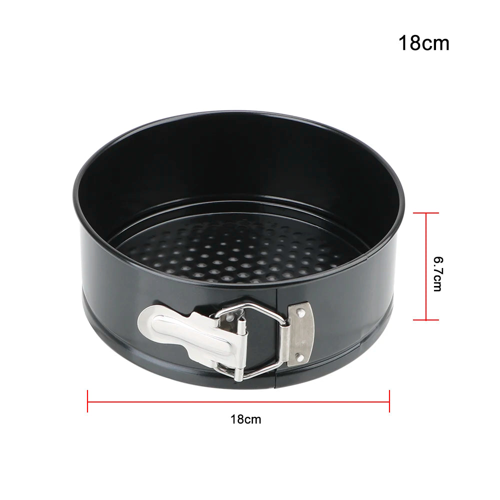 Carbon Steel Round Cake Pan with Removable Bottom