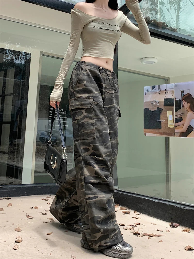 Women's Y2k High Street Baggy Pants