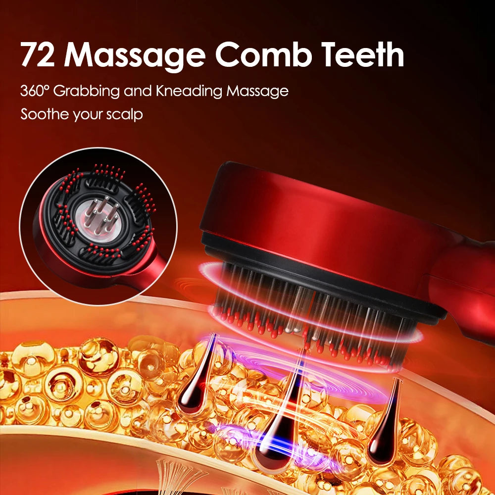Electric Hair Growth Massager Comb