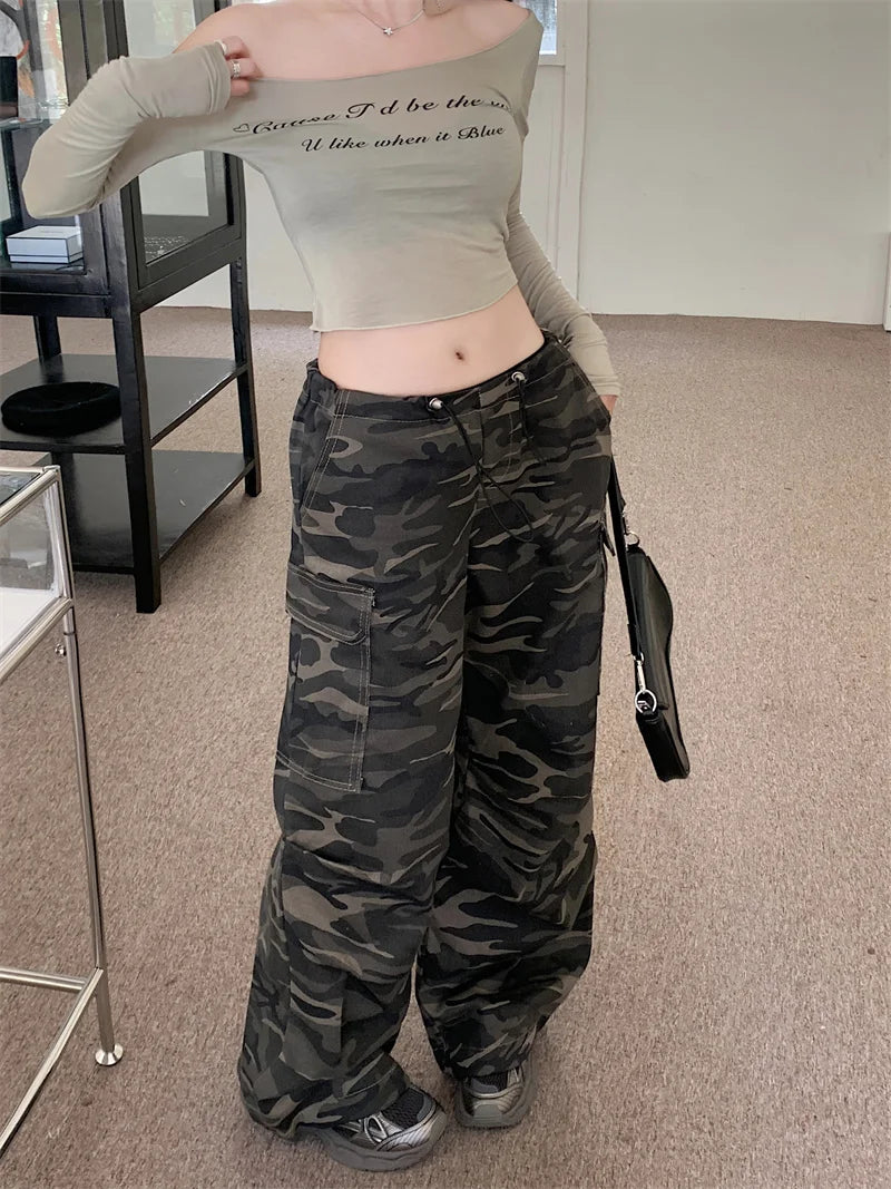 Women's Y2k High Street Baggy Pants
