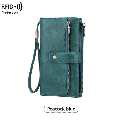 Long Wallet 💖 — RFID Protection, Elegant Style