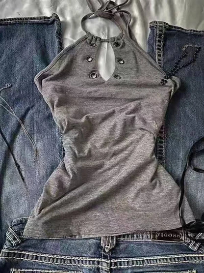 Y2k Vintage Harajuku Crop Tops