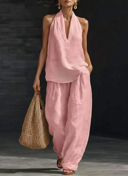 BreezeBoho™ Linen Set 🌴💃 — Light, Flowy & Vacation Ready