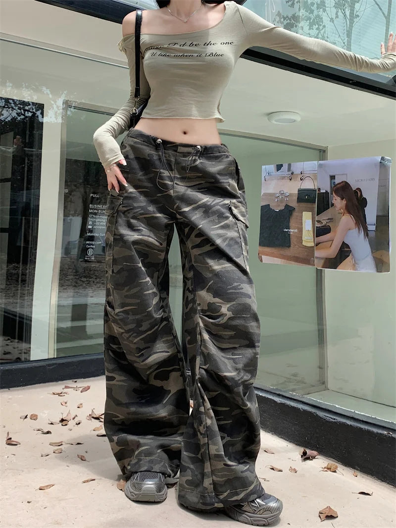 Women's Y2k High Street Baggy Pants