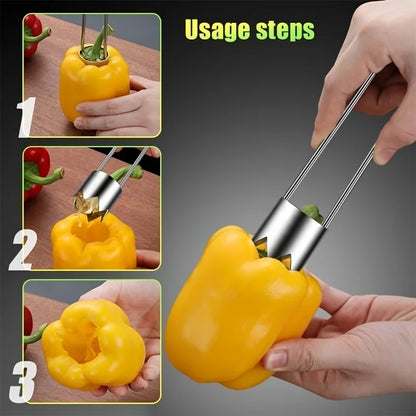 Stainless Steel Fruit and Vegetable Core Extractor