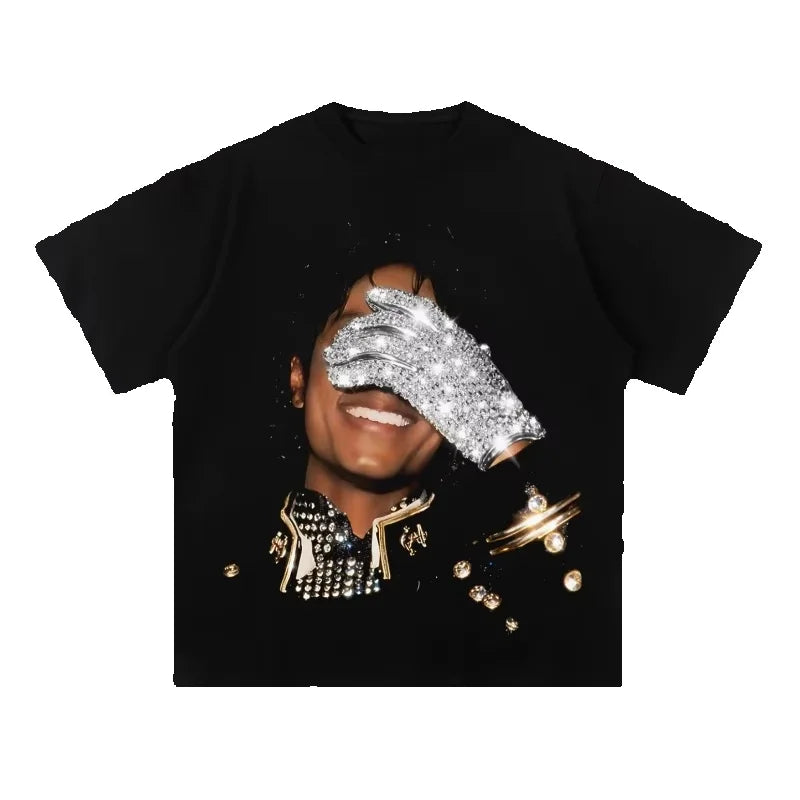 Michael Jackson Graphic T-Shirt, Unisex 100% Cotton Fan Tee