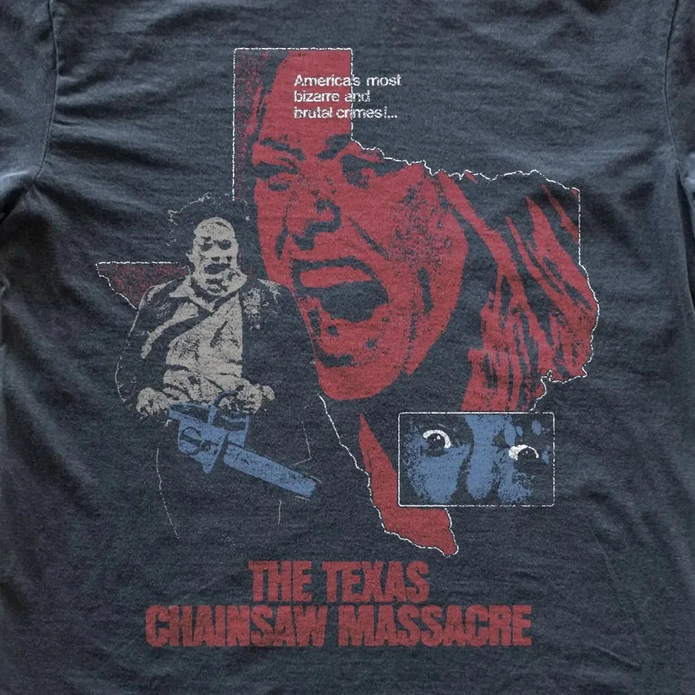 Vintage Texas Chainsaw Massacre T-Shirt | 1990s Horror Graphic Tee