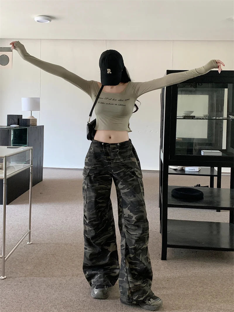 Women's Y2k High Street Baggy Pants