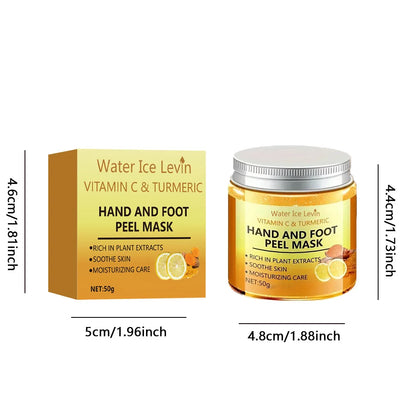 Vitamin C & Turmeric Hands and Feet Wax Mask: