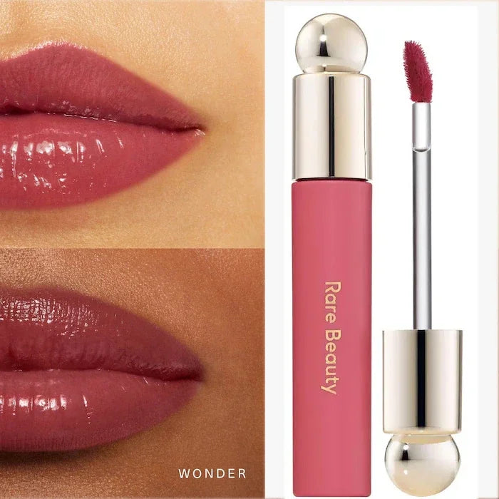 Rare Beauty Pearlescent Blush Highlighter & Lip Gloss Set,