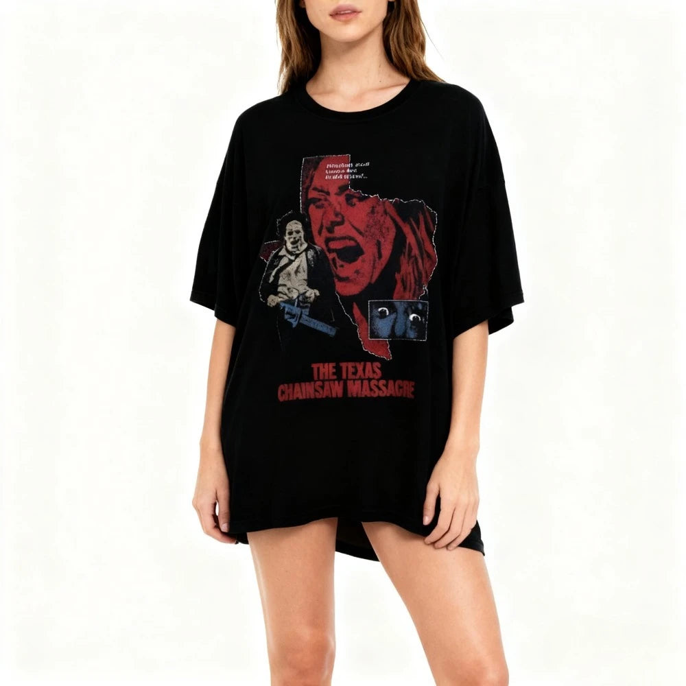 Vintage Texas Chainsaw Massacre T-Shirt | 1990s Horror Graphic Tee