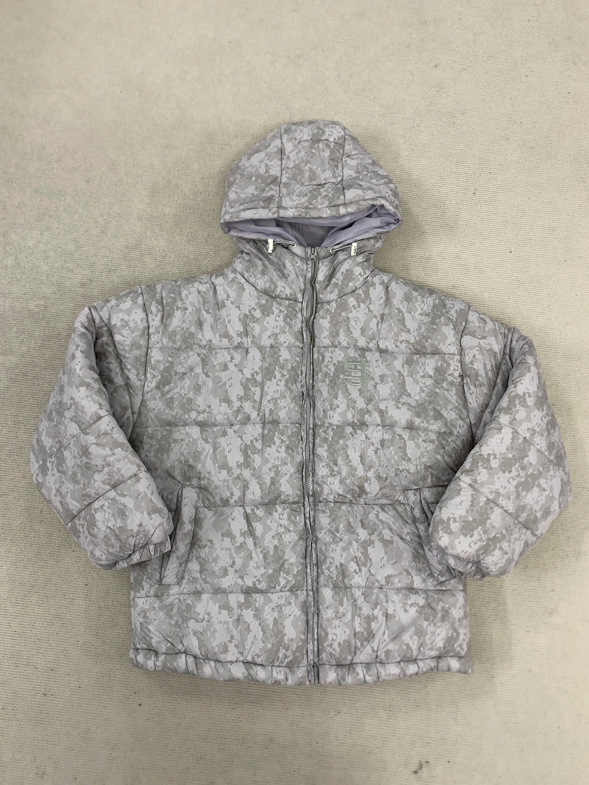 Y2K Women's Hooded Cropped Bubble  Winter Jacket