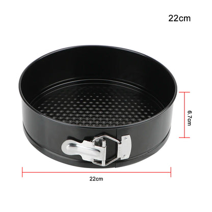Carbon Steel Round Cake Pan with Removable Bottom