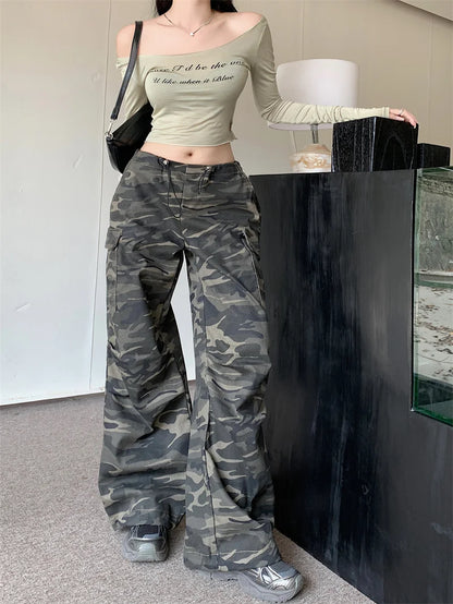 Women's Y2k High Street Baggy Pants