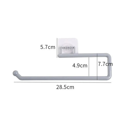 Punch-free Kitchen Paper Towel Rack T