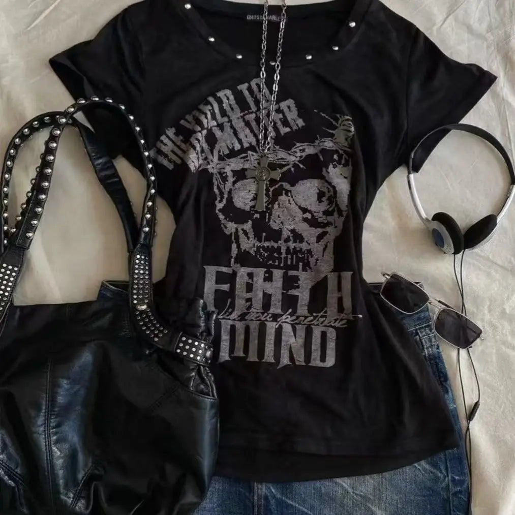 2000s Women's Vintage Y2k Crop Tops