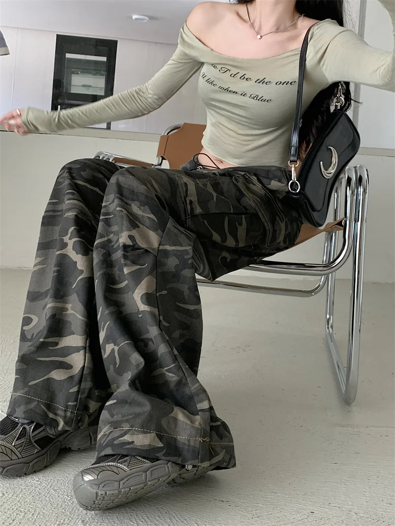 Women's Y2k High Street Baggy Pants