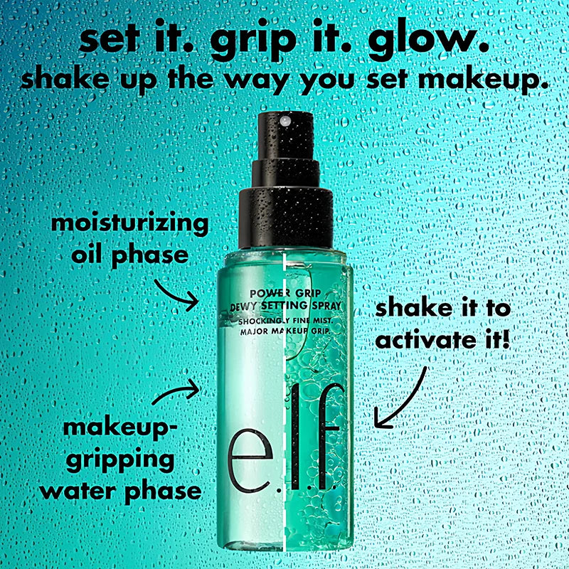 e.l.f. Power Grip Primer and Halo Glow Liquid Filter